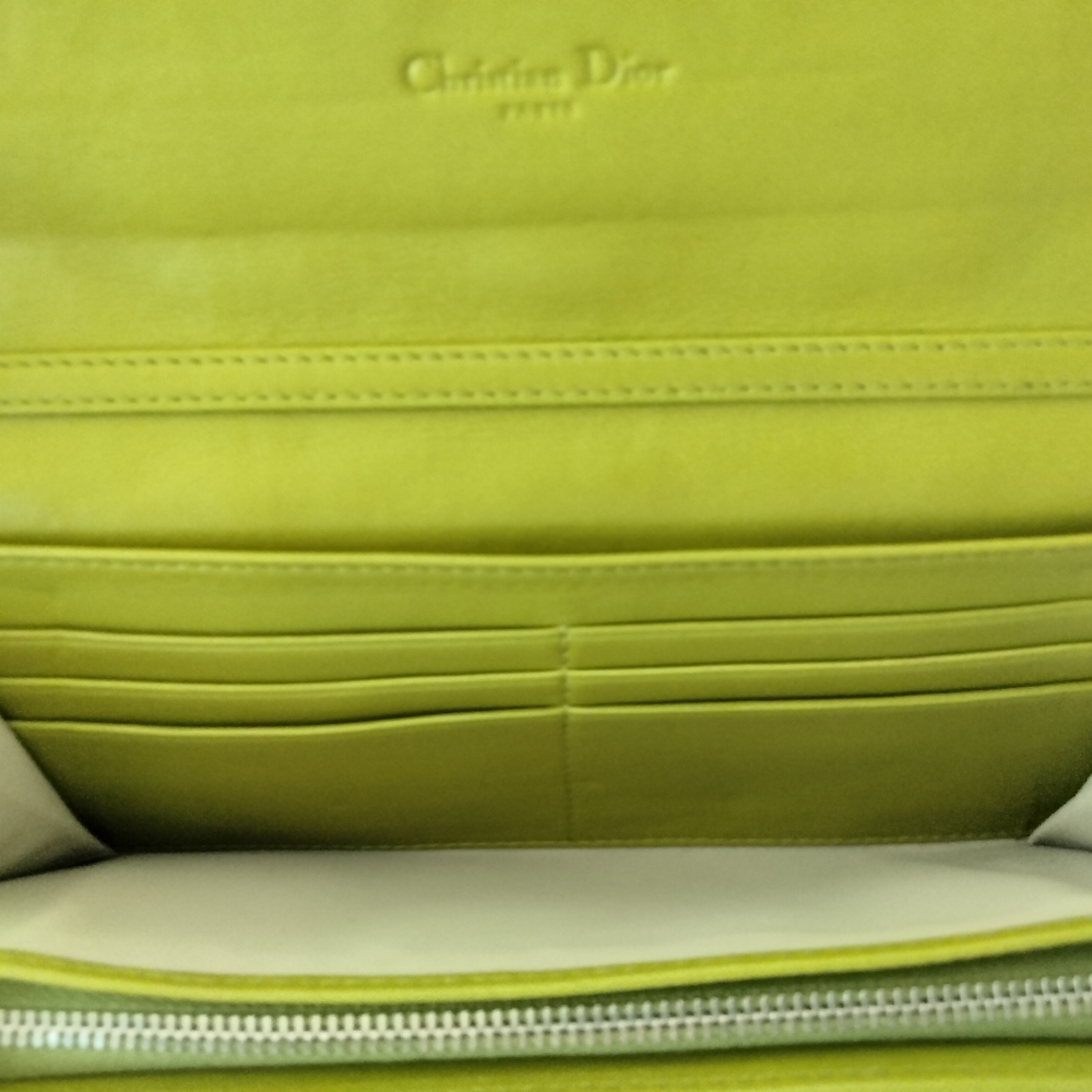 Dior Lambskin Cannage Wallet - Picture 12 of 15